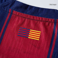 LEWANDOWSKI #9 Barcelona Home Authentic Soccer Jersey 2025/26