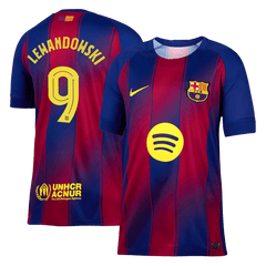LEWANDOWSKI #9 Barcelona Home Soccer Jersey 2025/26 -UCL