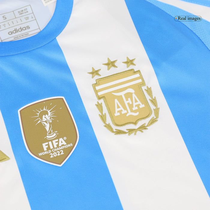 L.Martínez #22 Argentina Home Soccer Jersey 2024