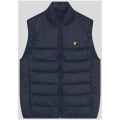 Image 3 : Vue d'ensemble gilet sans manches Lyle & Scott homme bleu — Delvale