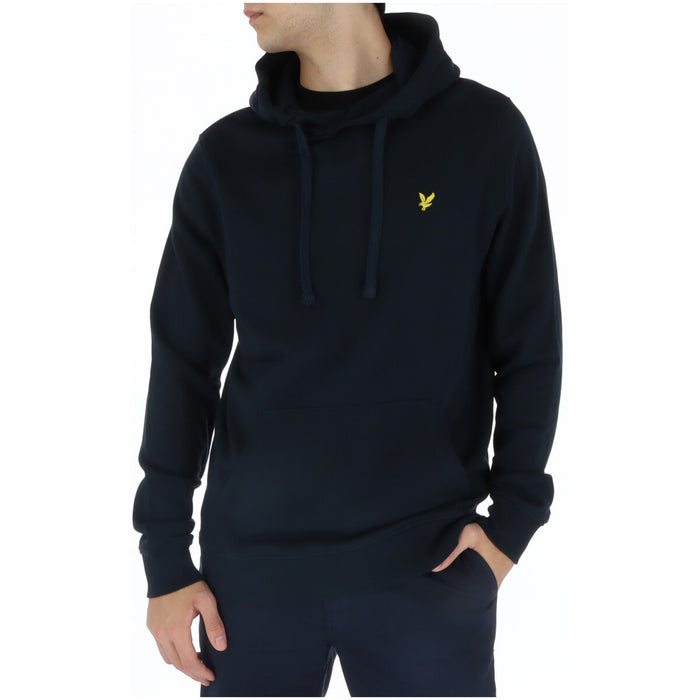 Image 4 : Hoodie Lyle & Scott blanc avec capuche relevée, finitions premium — Delvale
