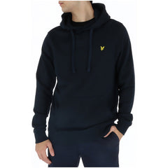 Image 4 : Hoodie Lyle & Scott blanc avec capuche relevée, finitions premium — Delvale