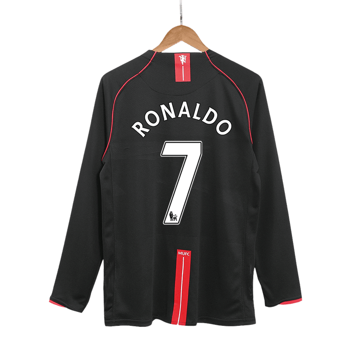 Manchester United RONALDO #7 Retro Jersey Away Soccer Shirt 2007/08