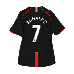Manchester United RONALDO #7 Retro Jerseys 2007/08 Away Soccer Jersey For Men
