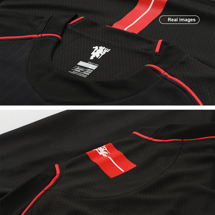Manchester United RONALDO #7 Retro Jerseys 2007/08 Away Soccer Jersey For Men