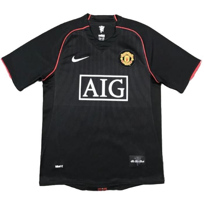 Manchester United RONALDO #7 Retro Jerseys 2007/08 Away Soccer Jersey For Men