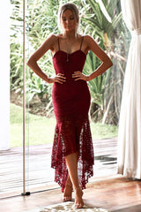 Mesina Dress - Wine