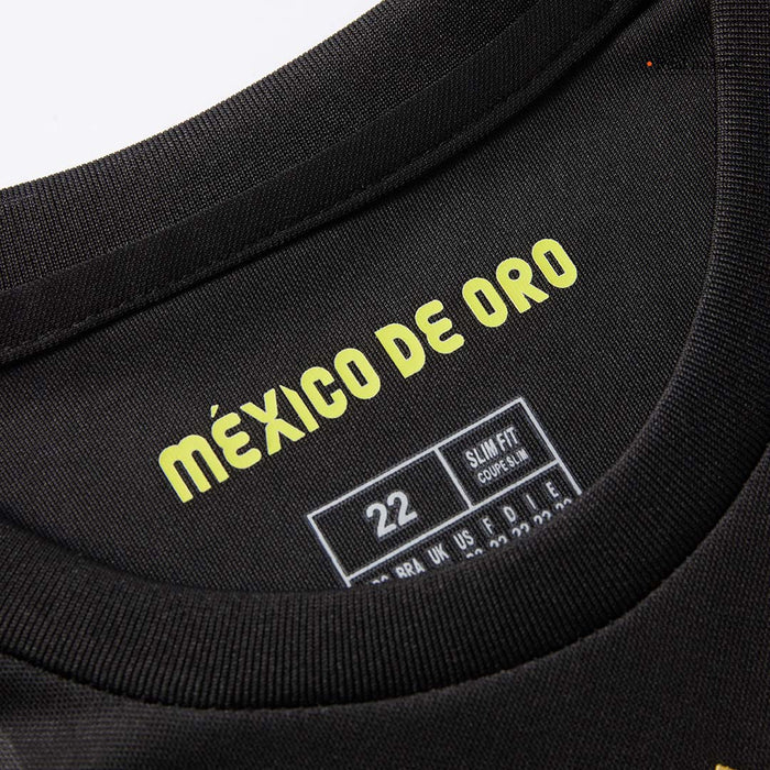 Mexico Third Away Kids Soccer Jerseys Kit 2025 - Gold Cup