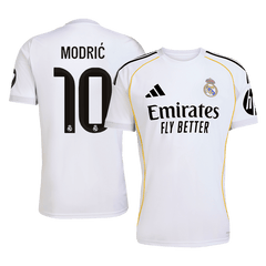 MODRIC #10 Real Madrid Soccer Jersey Home Custom Shirt 2025/26