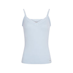 Image 3 : Débardeur femme Morgan De Toi bleu azur coupe ajustée viscose — delvale