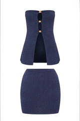 Nellie Mini Skirt - Midnight