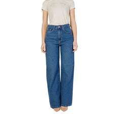 Image 1 : Jeans femme Only bleu coton coupe classique avec fermeture zip — Delvale