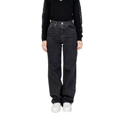 Image 1 : Jean femme Only noir coupe moderne avec fermeture zip — Delvale