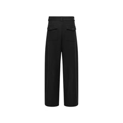 Image 4 : Pantalon femme Only noir, détail tissu et finitions — Delvale