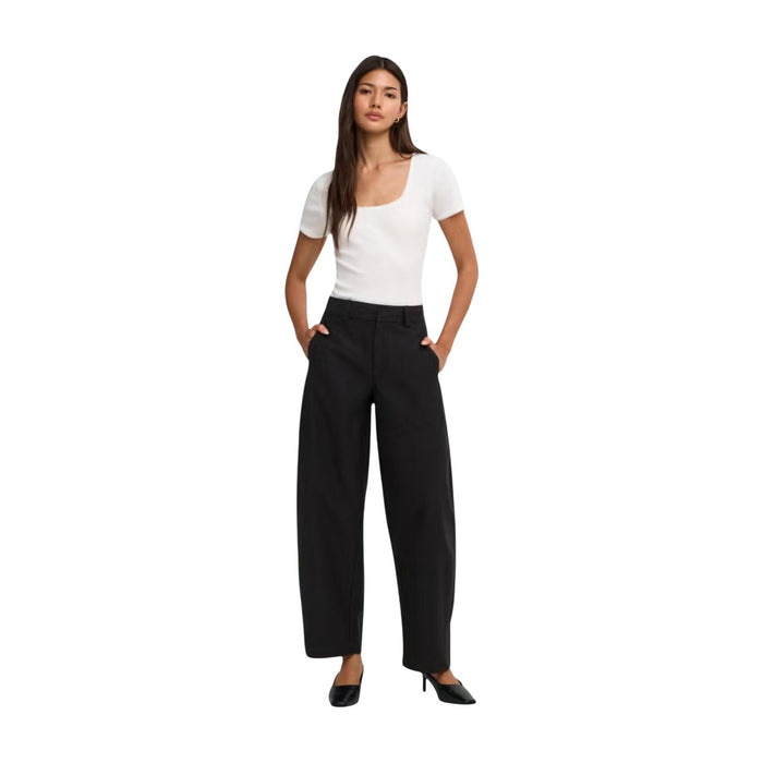 Image 5 : Pantalon femme Only noir, look complet styling casual — Delvale