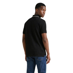 Polo Colmar Originals homme noir manches courtes coton piqué