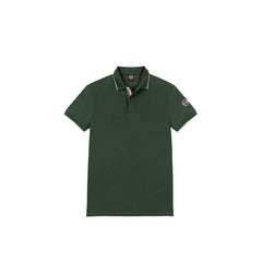 Polo Colmar Originals homme vert écusson brodé sur la manche