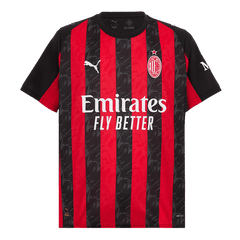 RAFA LEAO #10 AC Milan Home Soccer Jersey 2025/26 Red&Black