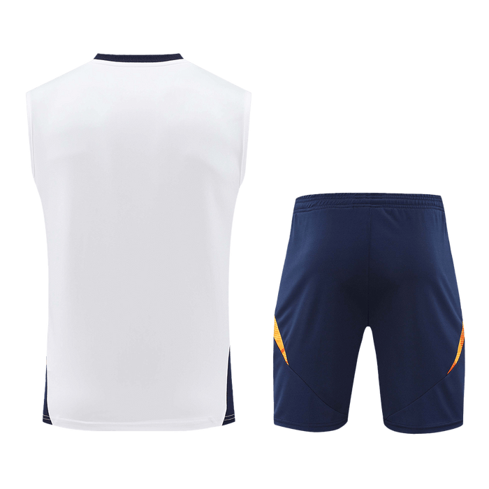 Real Madrid Pre-Match Soccer Jersey Vest Kit(Jersey+Shorts) 2024/25