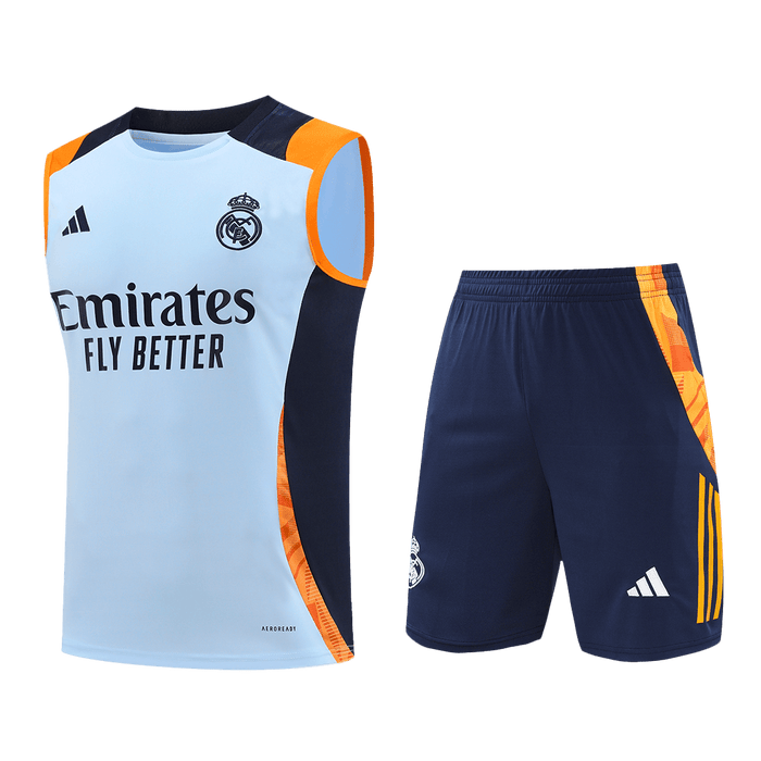 Real Madrid Pre-Match Soccer Training Kit 2024/25