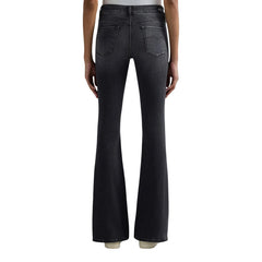 Image 2 : Détail coupe regular fit jeans Replay noir femme avec poches fonctionnelles — Delvale