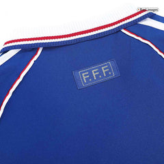 Retro 1998 France Home Soccer Jersey