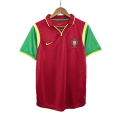 Retro 1999 Portugal Home Soccer Jersey