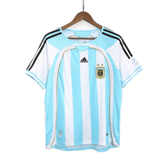 Retro 2006 Argentina Home Soccer Jersey