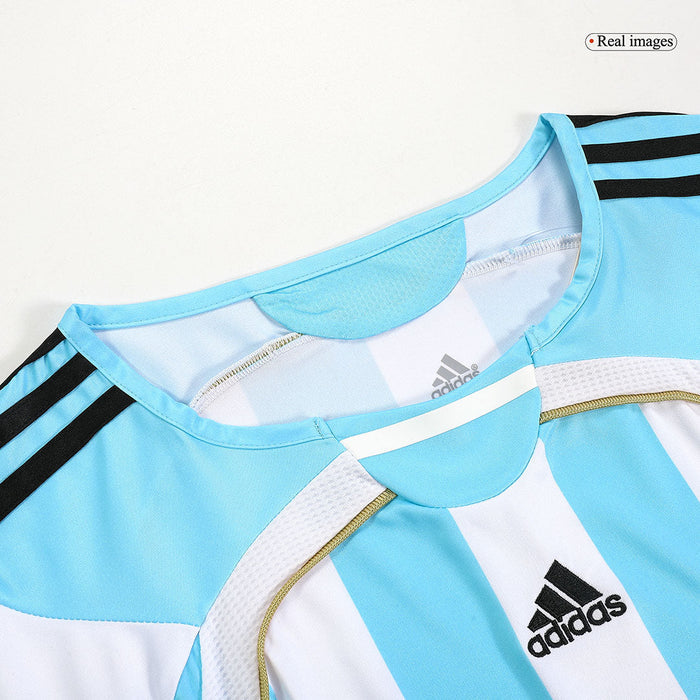 Retro 2006 Argentina Home Soccer Jersey