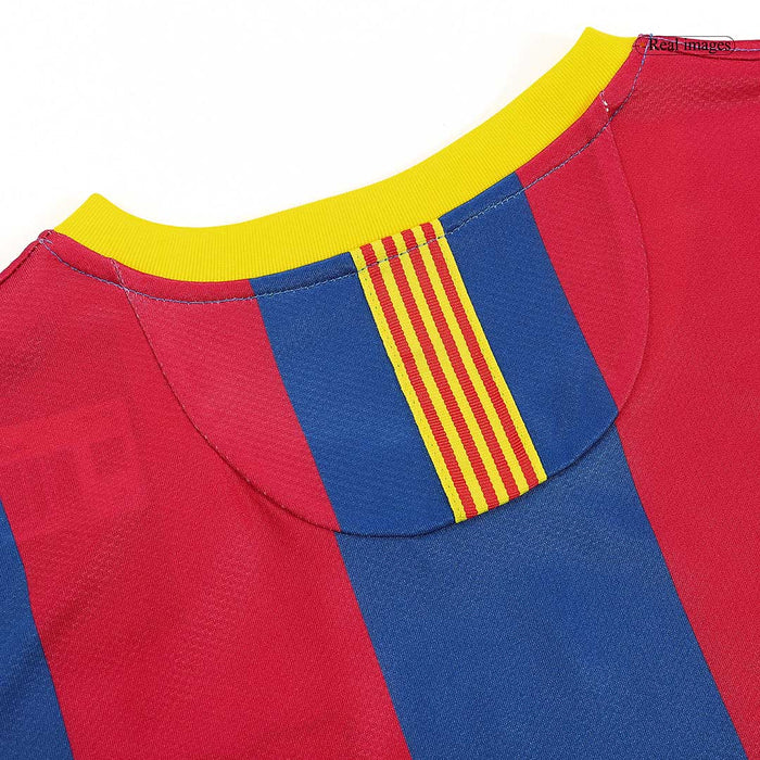 Retro 2010/11 Barcelona Home Soccer Jersey