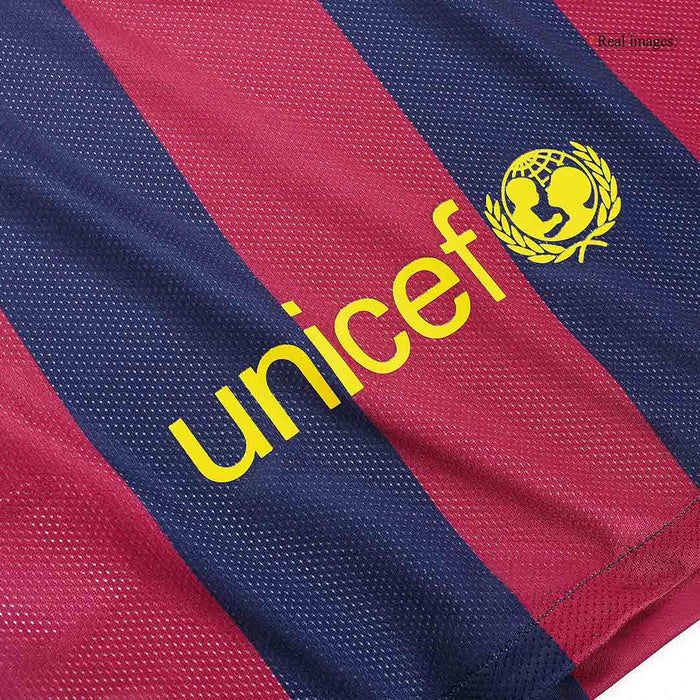 Retro 2014/15 Barcelona Home Soccer Jersey