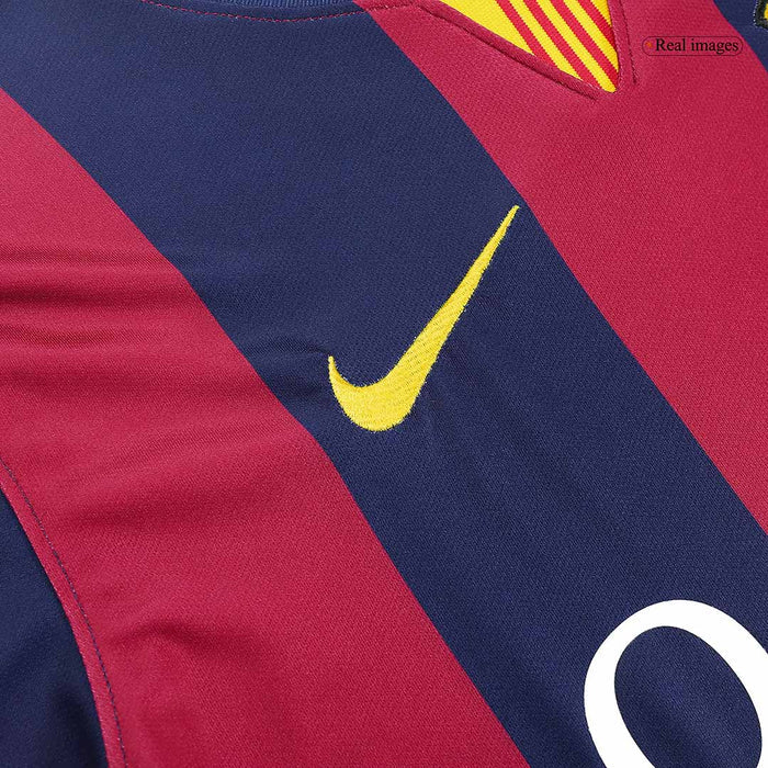 Retro 2014/15 Barcelona Home Soccer Jersey