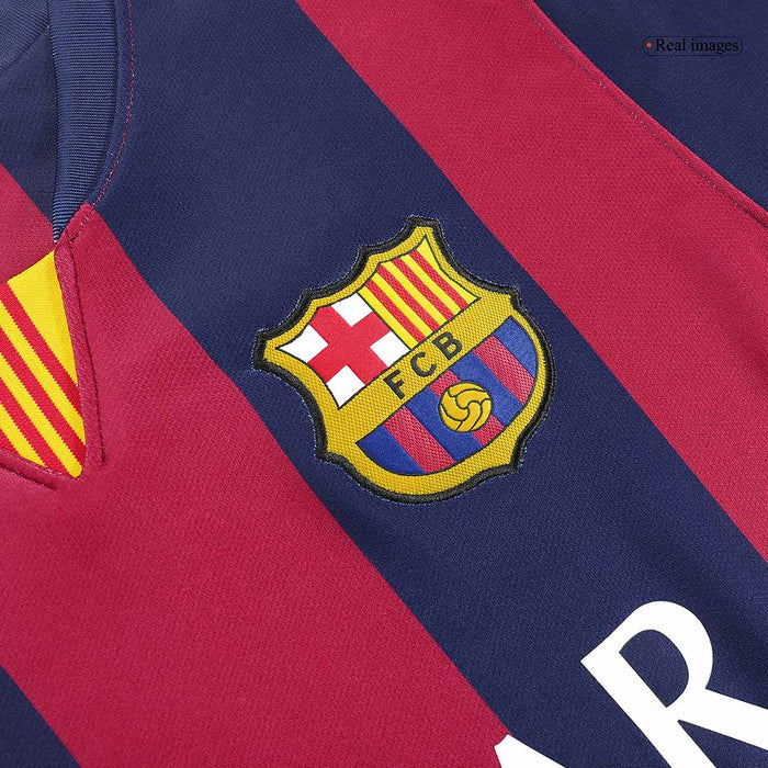 Retro 2014/15 Barcelona Home Soccer Jersey