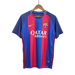 Retro 2016/17 Barcelona Home Soccer Jersey