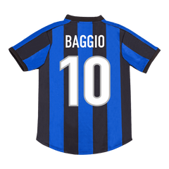 Retro BAGGIO #10 1999/00 Inter Milan Home Soccer Jersey