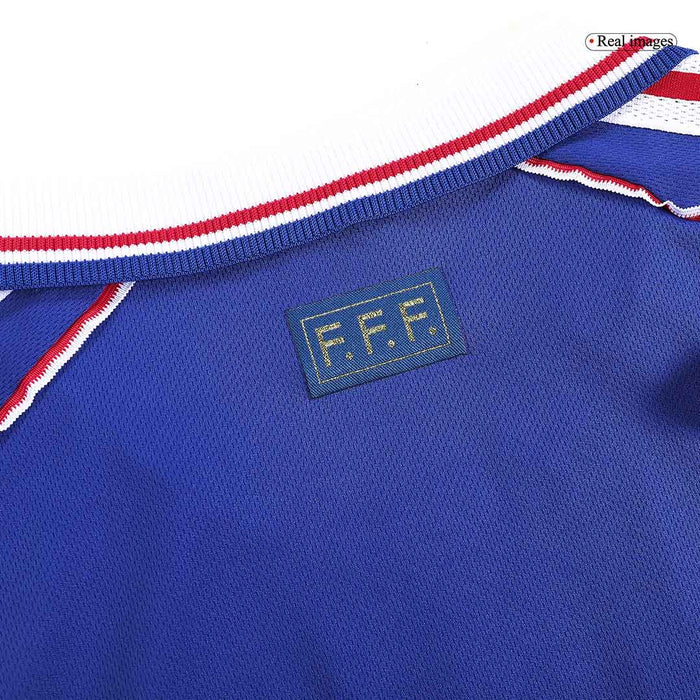 Retro HENRY #12 1998 France World Cup Home Soccer Jersey