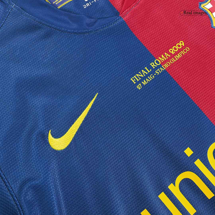 Retro Jersey Barcelona Retro Jersey Home Soccer Shirt 2008/09 - UCL