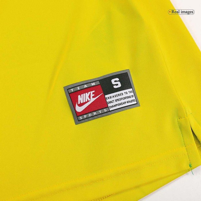 Retro Jersey CAFU #2 Brazil Home Soccer Shirt 1998 -World Cup