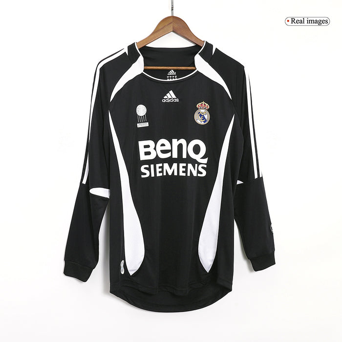 Retro Jersey ERGIO RAMOS #4 Real Madrid Retro Jersey Away Soccer Shirt 2006/07