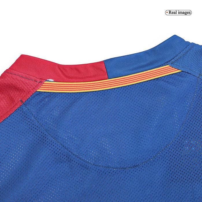 Retro Jersey ETO'O #9 Barcelona Retro Jersey Home Long Sleeve Soccer Shirt 2008/09 - UCL Final
