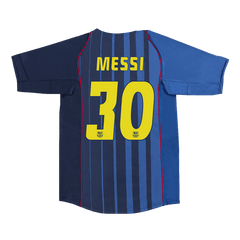 Retro Jersey MESSI #30 Barcelona Retro Jersey Away Soccer Shirt 2004/05