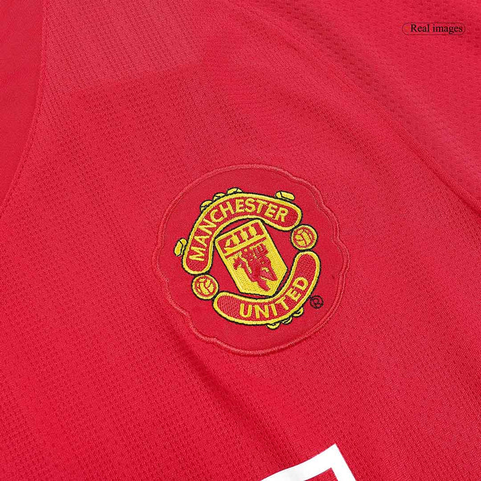 Retro Jersey ROONEY #10 Manchester United Retro Jersey Home Soccer Shirt 2007/08