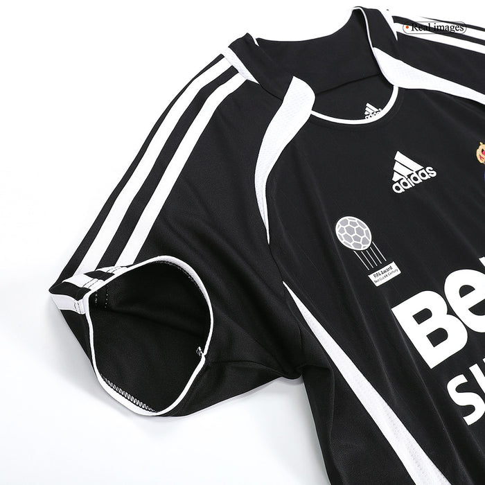 Retro Jersey SERGIO RAMOS #4 Real Madrid Retro Jersey Away Soccer Shirt 2006/07