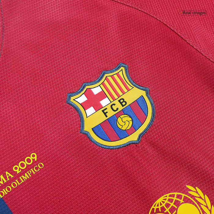 Retro Jersey XAVI #6 Barcelona Retro Jersey Home Soccer Shirt 2008/09 UCL Final