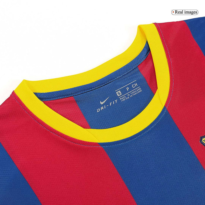 Retro Jersey XAVI #6 Barcelona Retro Jersey Home Soccer Shirt 2010/11
