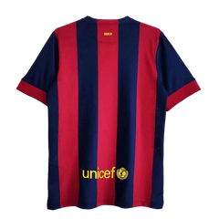 Retro MESSI #10 2014/15 Barcelona Home Soccer Jersey