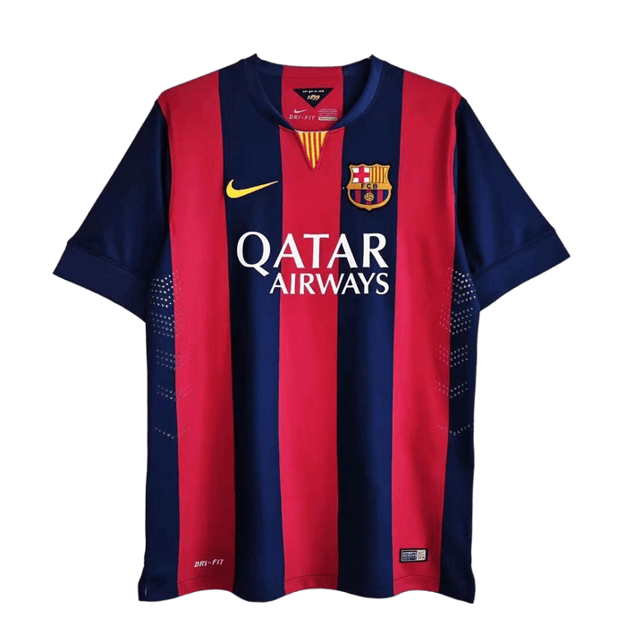 Retro MESSI #10 2014/15 Barcelona Home Soccer Jersey