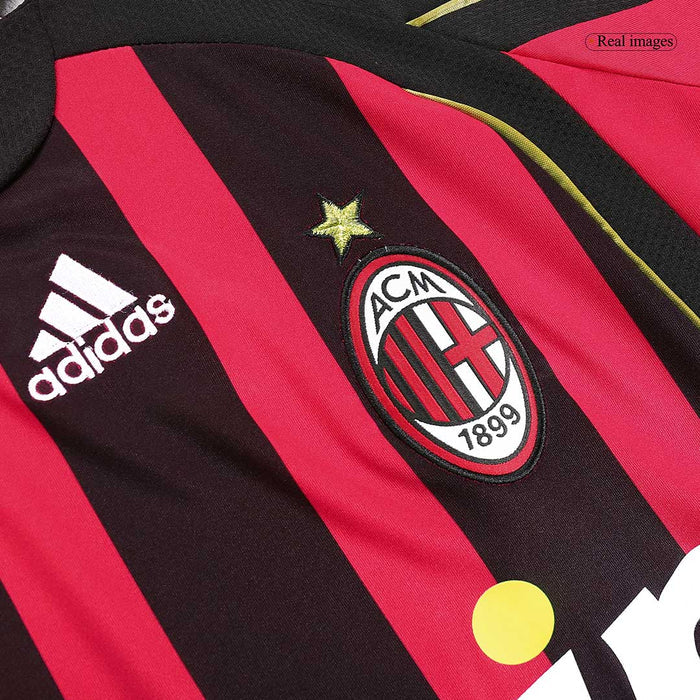 RONALDO #99 AC Milan Home Retro Soccer Jersey 2006/07