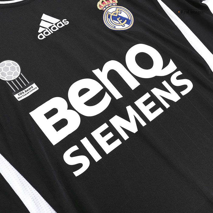 SERGIO RAMOS #4 Retro Jersey Real Madrid Away Soccer Shirt 2006/07