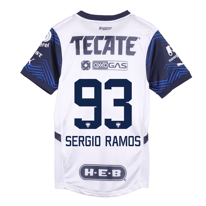 SERGIO RAMOS #93 Soccer Jersey Monterrey Away Shirt 2024/25